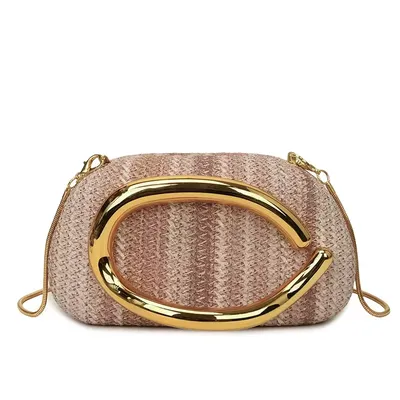 Chain Strap Clutch Dinner Bag