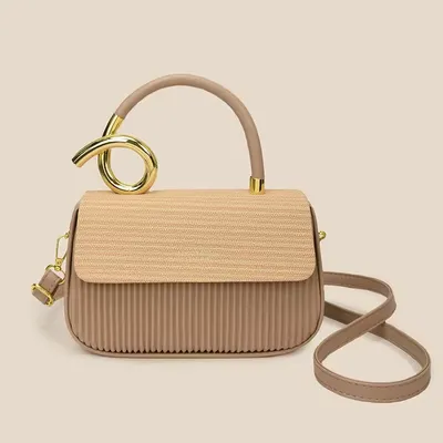 New Fashionable Geometric Pu Bag