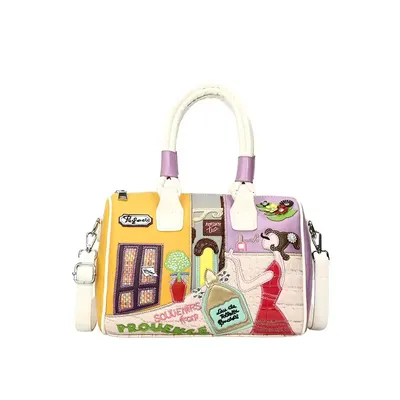 Women's PU Crossbody Tote Bag 