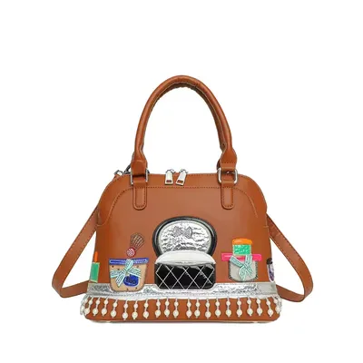 Shoulder Bag for Women with Polyester Lining