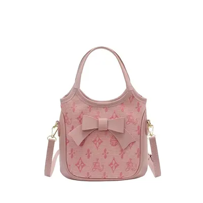 Pattern PU Casual Tote Bag