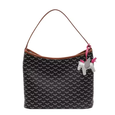 Medium Zipper Polyester Tote Bag