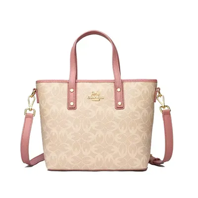 PU Material Barrel-shaped Bag 