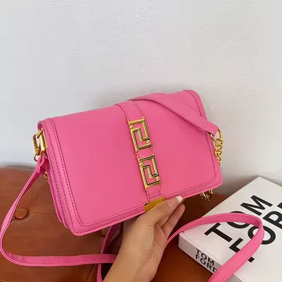 New Fashion PU Chain Crossbody Bag