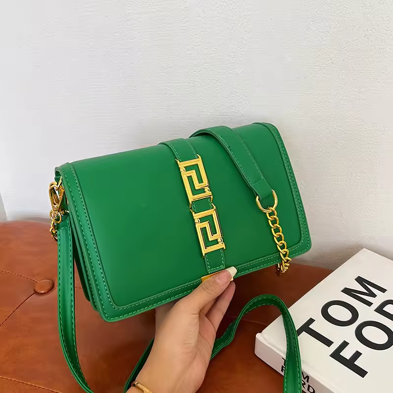 New Fashion PU Chain Crossbody Bag