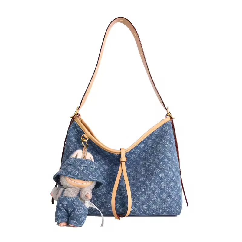 Fashion Lady Geometric Denim bag