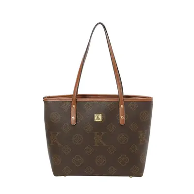 Women's PU Leather Shoulder Tote Bag 