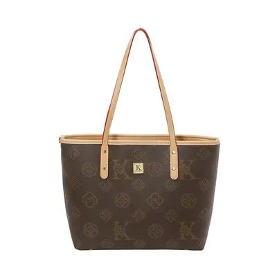 Women's PU Leather Shoulder Tote Bag 