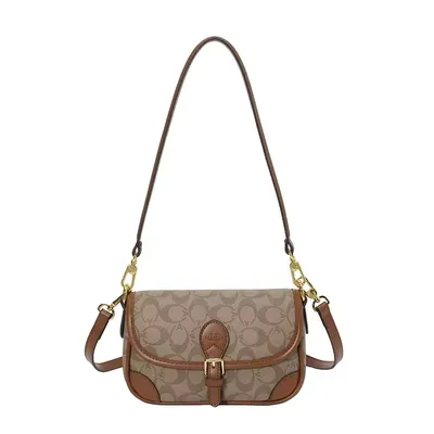 Classic Geometric Pattern PU bag
