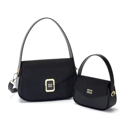  Light Luxury Geometric PU Handbag