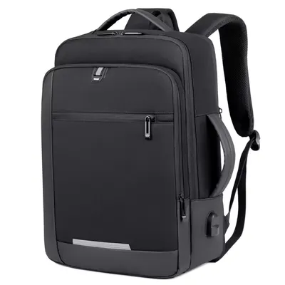 Unisex Travel Laptop USB Backpack