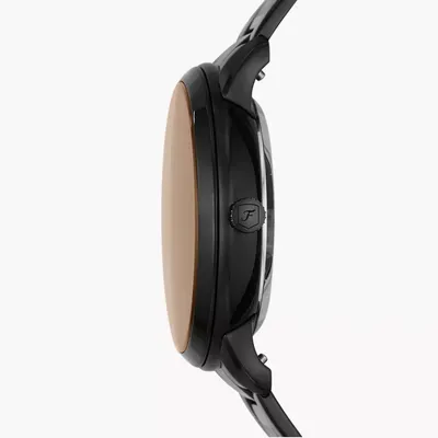 Fossil Neutra Automatic Black Stainless Steel Watch