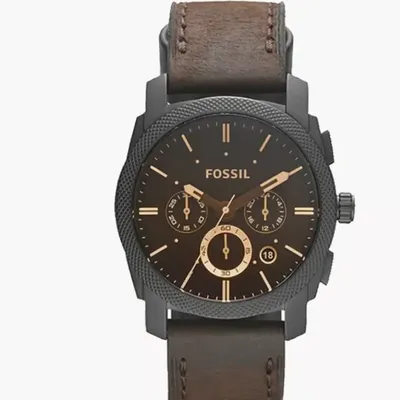 Fossil Machine Chronograph Black Dial Men's Watch