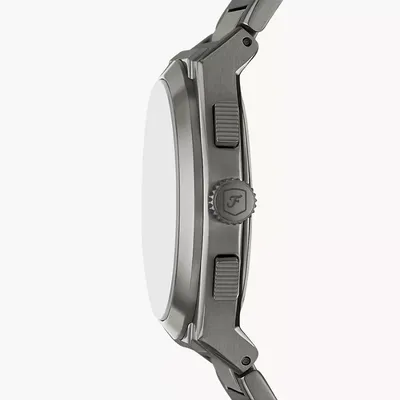 Fossil Everett Chronograph Smoke Stainless Steel Watch