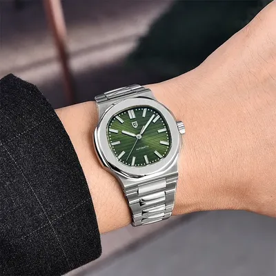 Pagani Design Nautilus Green Dial Automatic Men's Watch