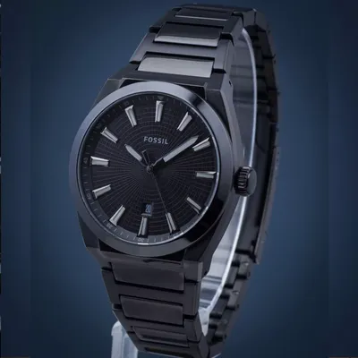 Fossil Everett Automatic Black  Men's Watch