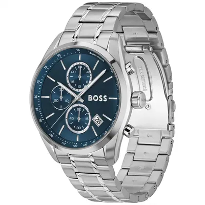Hugo Boss Stainless steel quartz chronograph Grand Prix Watch