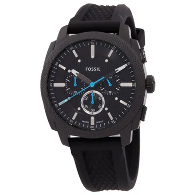 Fossil Machine Chronograph Silicone Watch