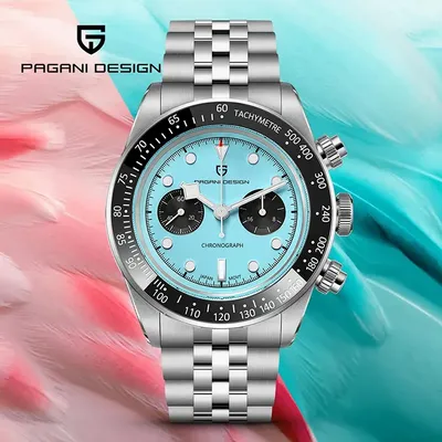 Pagani Design Black Bay Tiffany Dial Men's Watch