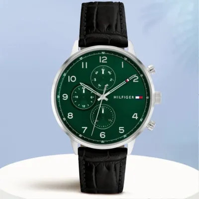 Tommy Hilfiger Larson Chronograph Green Dial Men’s Watch