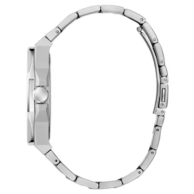 Guess Blue Dial Stainless Steel Men's Watch