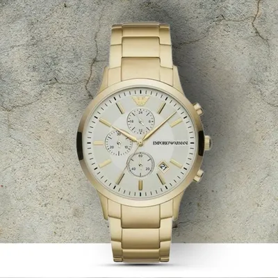 Emporio Armani Chronograph Gold Men's Watch