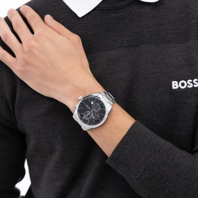 Hugo Boss Stainless steel quartz chronograph Watch