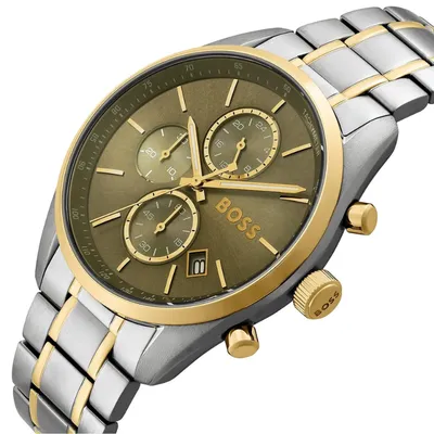 Hugo Boss Grand Prix Watch Stainless Steel Quartz Chronograph