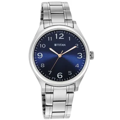 Titan Quartz Analog  Stainless Steel Strap Watch for Men