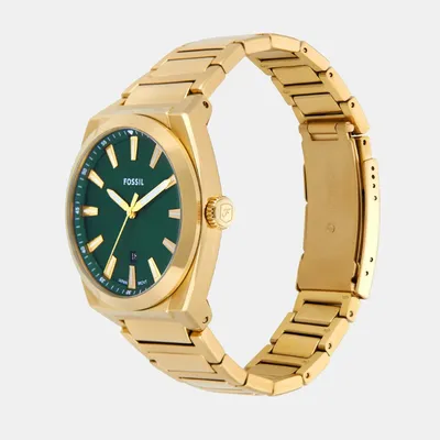 Fossil Men's Everett Stainless Steel Three-Hand Watch