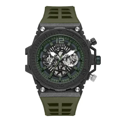 Guess Black Round Dial Quartz Analog Men's Watch 