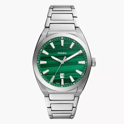 Fossil Everett Green Dial Men's Watch