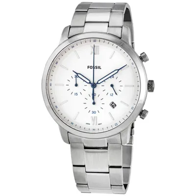 Fossil Neutra Chrono White Dial Men's Watch 