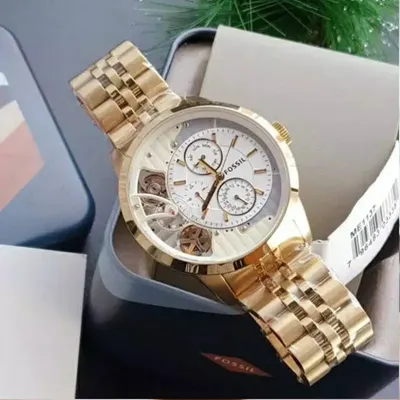 Fossil Townsman Multi-Function Golden Men's Watch