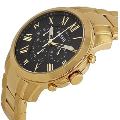 Fossil  Grant Chronograph Gold-Tone Men’s Watch