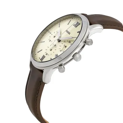 Fossil Neutra Chronograph Cream Dial Men’s Watch 