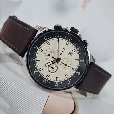 Fossil Dillinger Chronograph Quartz Genuine Leather Men’s Watch