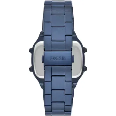 Fossil Retro Digital Black Dial Men's Watch