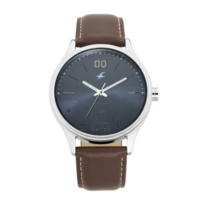Fastrack Leather Strap Men's Watch