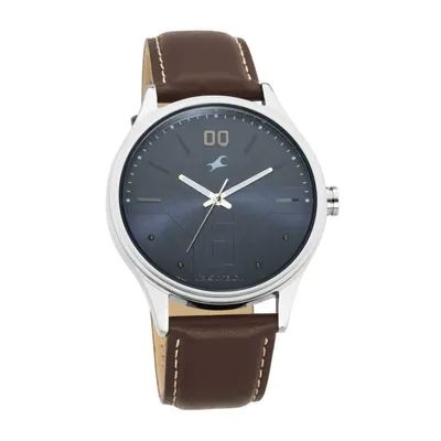 Fastrack Leather Strap Men's Watch