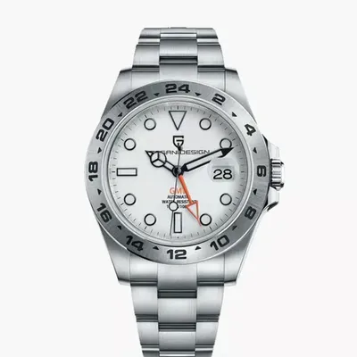 Pagani Design Explorer II GMT Stainless Steel Men's Watch