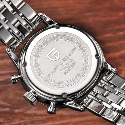 Pagani Design Quartz Black Dial Men's Watch