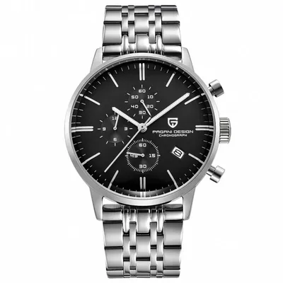 Pagani Design Quartz Black Dial Men's Watch