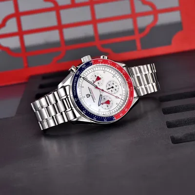 PAGANI DESIGN New Men's Quartz Watches full Stainless Steel Watch