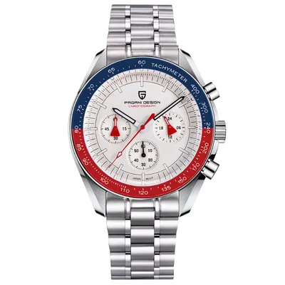 PAGANI DESIGN New Men's Quartz Watches full Stainless Steel Watch