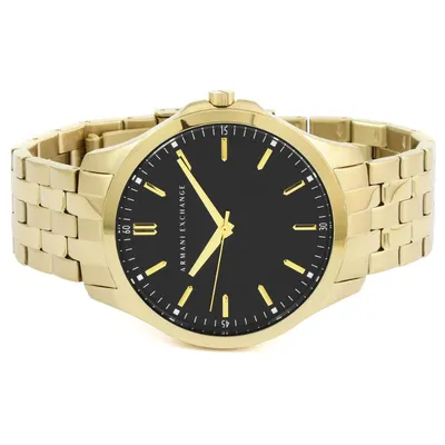 Armani Exchange Men's Stainless Steel Three Hand Dress Watch