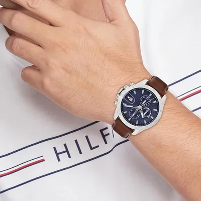 Tommy Hilfiger Dual Time Quartz Watch for Men