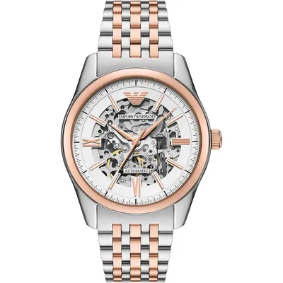 Emporio Armani Men's Automatic Two-Tone Stainless Steel Watch