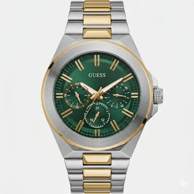 Guess Dashboard Multifunction Green Dial Men watch