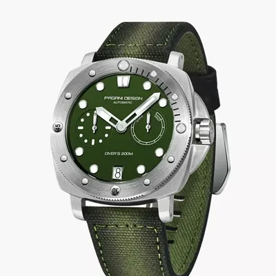 Pagani Design Diver's Automatic Green Dial Men's Watch